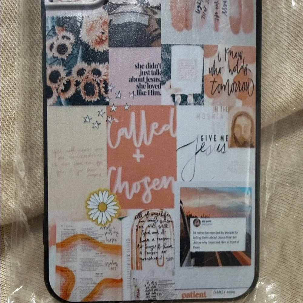 Samsung S22 Case with Artistic Collage Design
